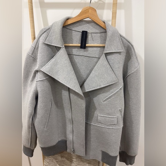 Oversized Norma Kamali Zip-Up Bomber Jacket Sold on Revolve, FWRD & more! - Picture 2 of 3